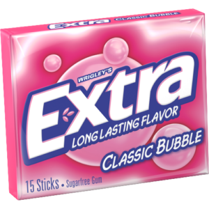 extra classic bubble gum